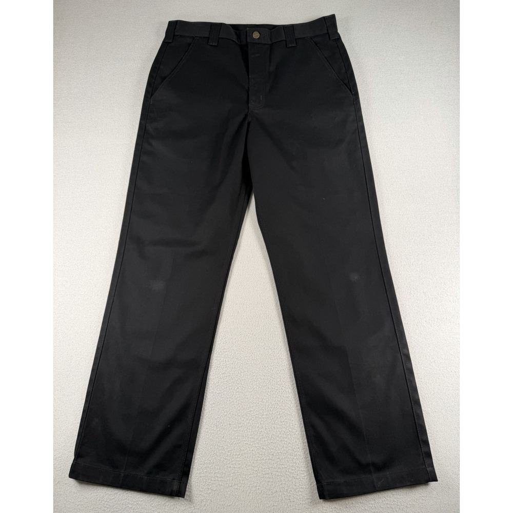 Carhartt Blended Twill Pants Work Wear B290 Black Mens Size 34x32 Chino